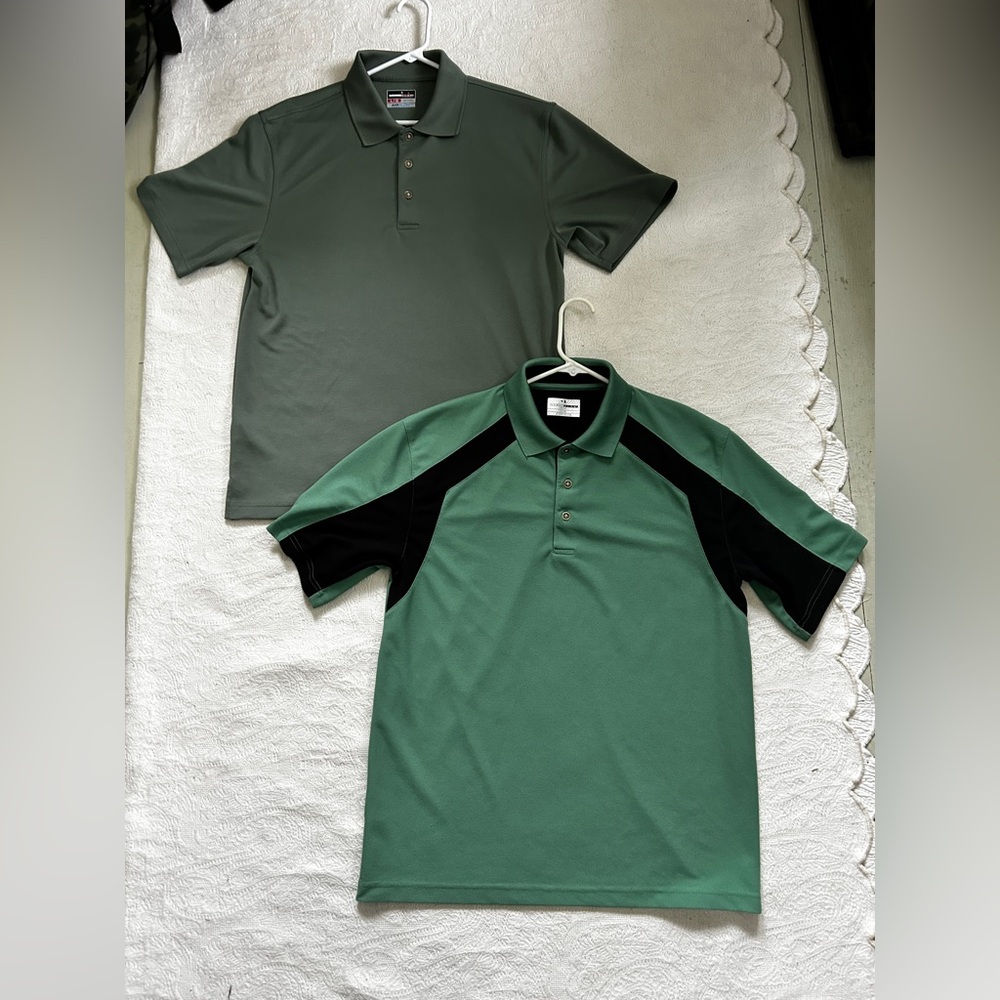 Men’s Golf Polo shirts by Grand Slam - like new - set of 2 - size Large